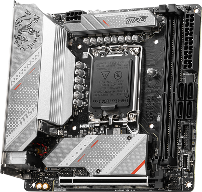 Материнская плата MSI MPG B760I EDGE WIFI DDR4 — для бизнеса и офиса