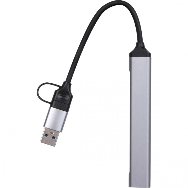 Адаптер TypeC+adapter-->USB3.0+2USB2,0+SD+TF, VCOM <DH297> Адаптер VCOM USB 2.0 Type-C+USB 2.0 Type-AM/USB 3.0+2 x USB 2.0 Type-AF+TF+SD (DH297)