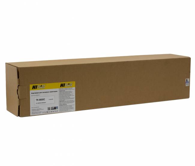 Тонер-картридж Hi-Black (HB-TK-8600C) для Kyocera FS-C8600DN/C8650DNi, C, 20K — для бизнеса и офиса