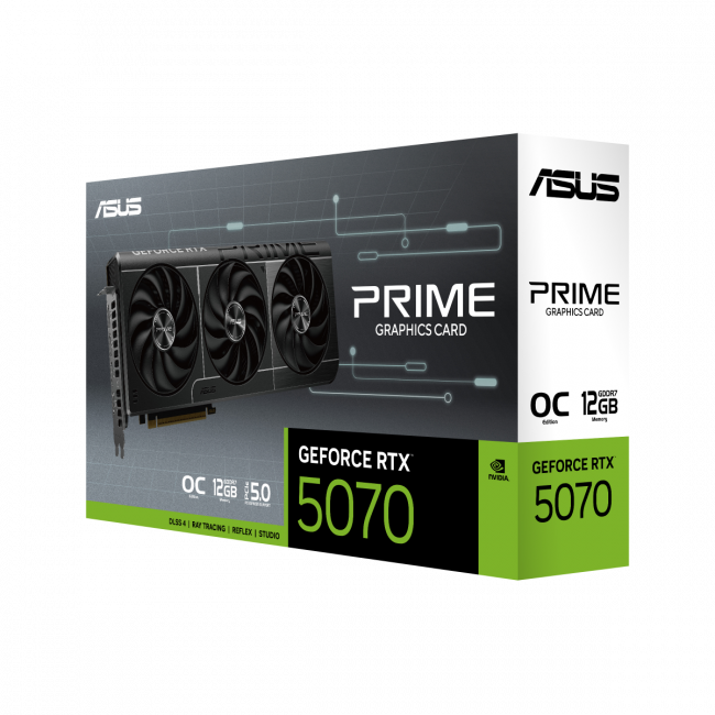 Видеокарта ASUS PRIME-RTX5070-O12G — для бизнеса и офиса