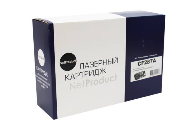 Картридж NetProduct (N-CF287A) для HP LJ M501dn/M506dn/M506x/M527dn/M527f/M527c, 9K — для бизнеса и офиса