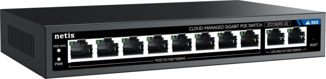 Коммутатор Netis ST210GPD-2G — для бизнеса и офиса
