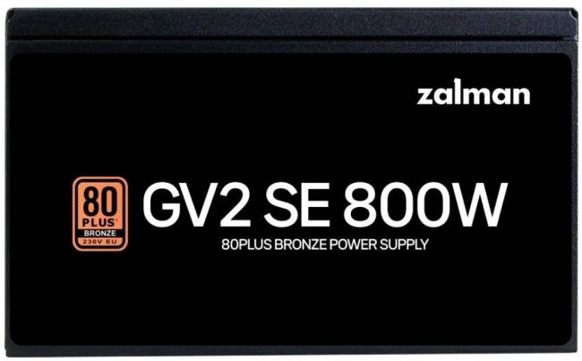 Блок питания Zalman ZM800-GV2SE — для бизнеса и офиса