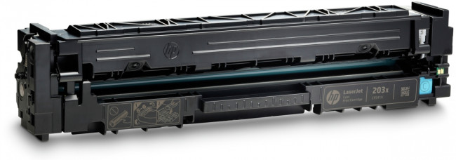 Тонер-картридж HP 203X Cyan Original LaserJet Toner Cartridge (CF541X) — для бизнеса и офиса Тонер-картридж HP 203X Cyan Original LaserJet Toner Cartridge (CF541X) — для бизнеса и офиса