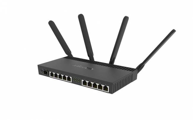 Точка доступа Mikrotik RB4011iGS+5HacQ2HnD- — для бизнеса и офиса