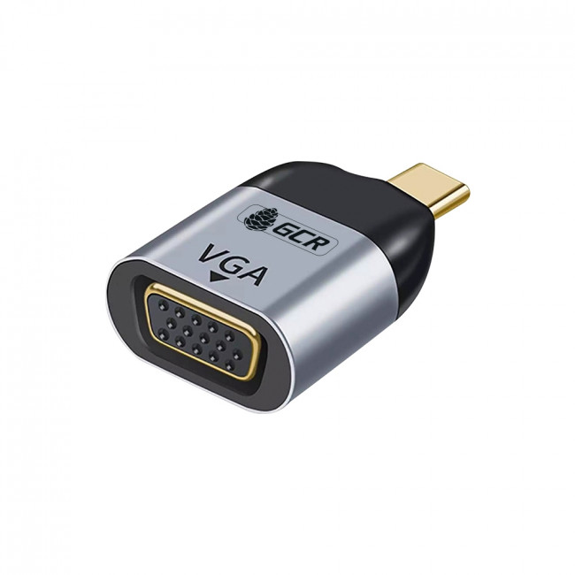 GCR Переходник USB Type C > VGA, M/F, GCR-53392 Переходник Greenconnect USB Type C/VGA (GCR-53395)