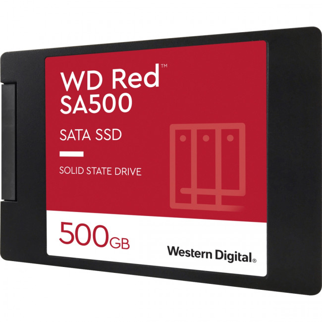 Твердотельные накопители WD Red SA500 500GB (WDS500G1R0A) — для бизнеса и офиса