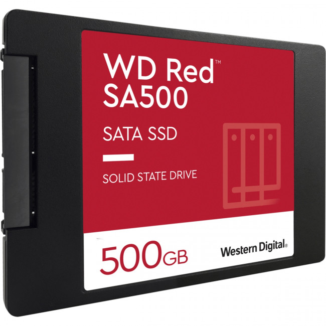 Твердотельные накопители WD Red SA500 500GB (WDS500G1R0A) — для бизнеса и офиса