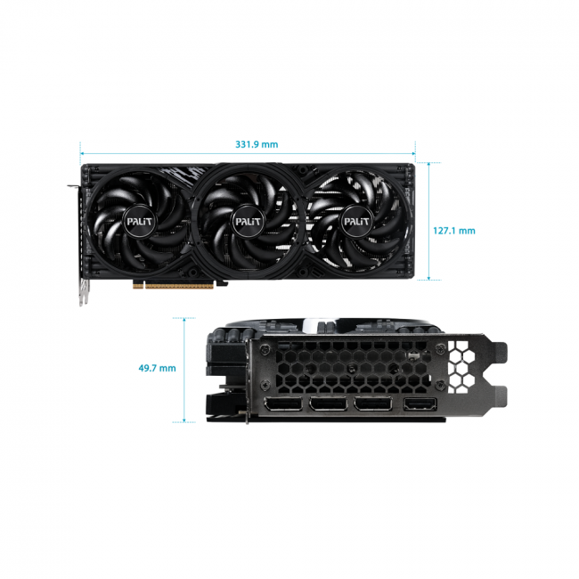 Видеокарта PALIT RTX5070 GAMINGPRO-S OC 12GB PALIT (NE75070T19K9-GB2050U) — для бизнеса и офиса Видеокарта PALIT RTX5070 GAMINGPRO-S OC 12GB PALIT (NE75070T19K9-GB2050U) — для бизнеса и офиса