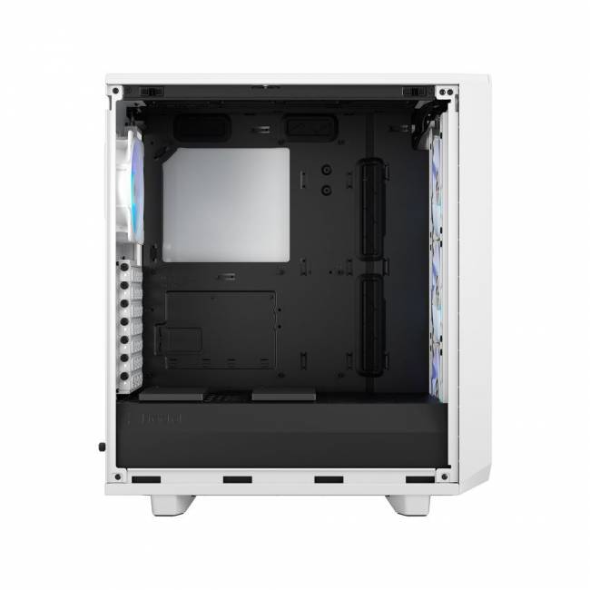 Корпус ПК без блока питания Корпус Design Meshify 2 Compact RGB TG Light Tint (FD-C-MES2C-08) — для бизнеса и офиса Корпус ПК без блока питания Корпус Design Meshify 2 Compact RGB TG Light Tint (FD-C-MES2C-08) — для бизнеса и офиса