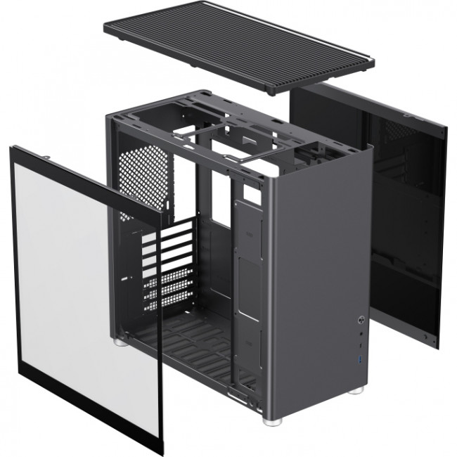 Компьютерный корпус, без блока питания ATX GameMax Spark Pro Black — для бизнеса и офиса