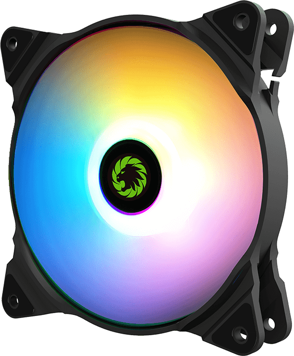 Кулер для корпуса ПК Gamemax FN-12Rainbow-C2