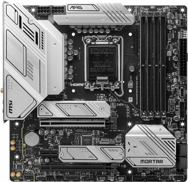 Материнская плата MSI MAG B760M MORTAR MAX WIFI — для бизнеса и офиса