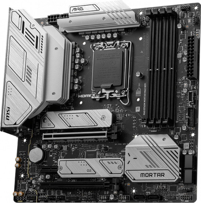 Материнская плата MSI MAG B760M MORTAR MAX WIFI — для бизнеса и офиса