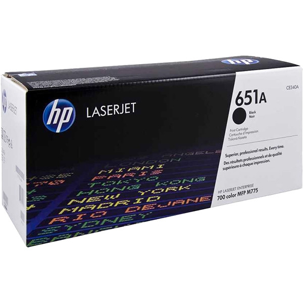 Тонер-картридж HP 651A Black Original LaserJet Toner Cartridge (CE340A)