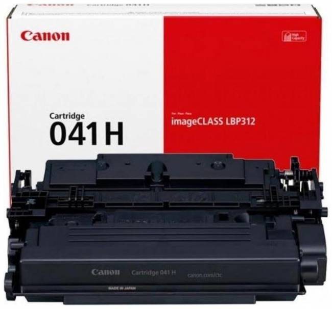 Тонер-картридж 041H BK для Canon LBP312x, 20К (O) 0453C002 — для бизнеса и офиса