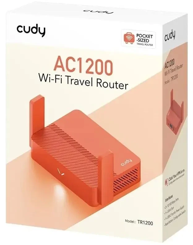 Маршрутизатор Cudy TR1200 — для бизнеса и офиса