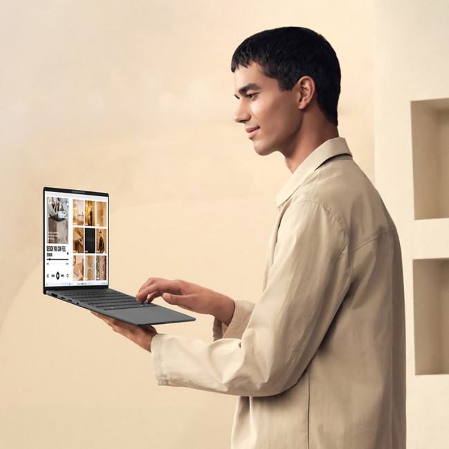 Ноутбук ASUS Zenbook A14 UX3407QA-QD267W (90NB1502-M00DN0) — для бизнеса и офиса