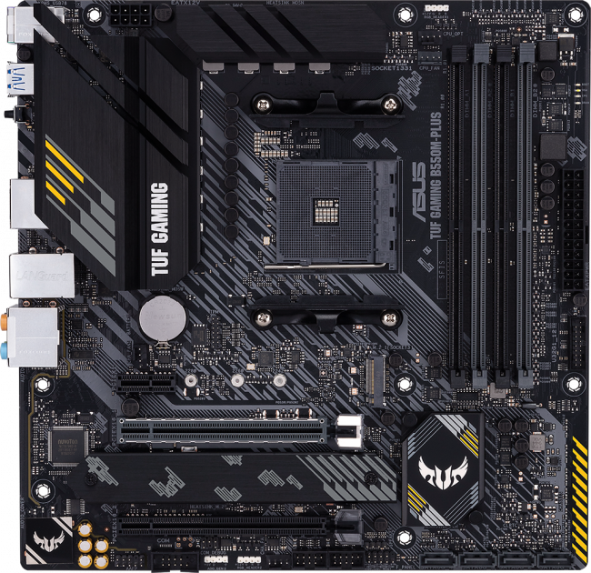 Материнская плата ASUS TUF GAMING B550M-PLUS — для бизнеса и офиса