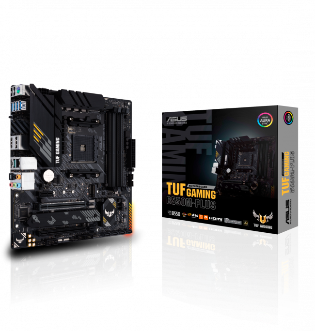 Материнская плата ASUS TUF GAMING B550M-PLUS — для бизнеса и офиса
