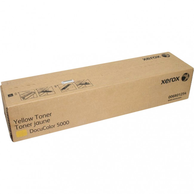 ТОНЕР-КАРТРИДЖ ЖЕЛТЫЙ DC5000, 37K Xerox 006R01254 — для бизнеса и офиса