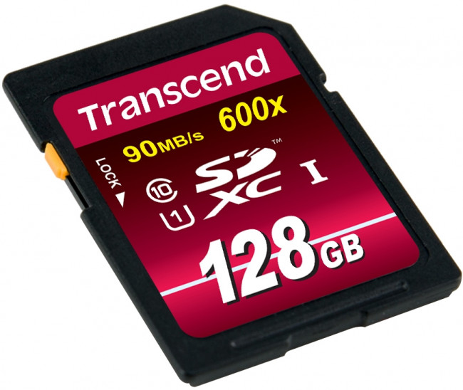 Карта памяти Transcend SDXC Class 10 UHS-I 600x
