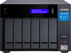 Сетевое хранилище без дисков QNAP TVS-672XT (TVS-672XT-i3-8G)