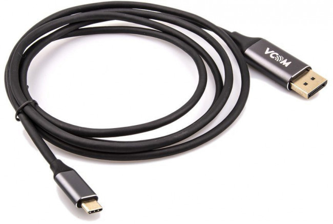 Кабель-адаптер USB 3.1 Type-Cm --> DP(m) 4K@60Hz, 1.8m , Aluminium Shell,VCOM <CU422MC-1.8M> VCOM USB 3.2 Type-C (m) - DisplayPort (m) — для бизнеса и офиса Кабель-адаптер USB 3.1 Type-Cm --> DP(m) 4K@60Hz, 1.8m , Aluminium Shell,VCOM <CU422MC-1.8M> VCOM USB 3.2 Type-C (m) - DisplayPort (m) — для бизнеса и офиса