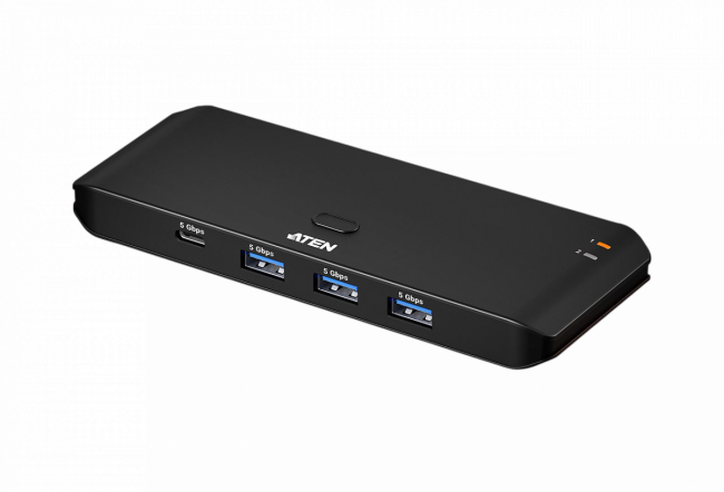 2 x 4 USB 3.2 Gen 1 переключатель ATEN US4324 — для бизнеса и офиса 2 x 4 USB 3.2 Gen 1 переключатель ATEN US4324 — для бизнеса и офиса