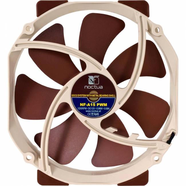Кулер для корпуса Noctua NF-A15 PWM — для бизнеса и офиса