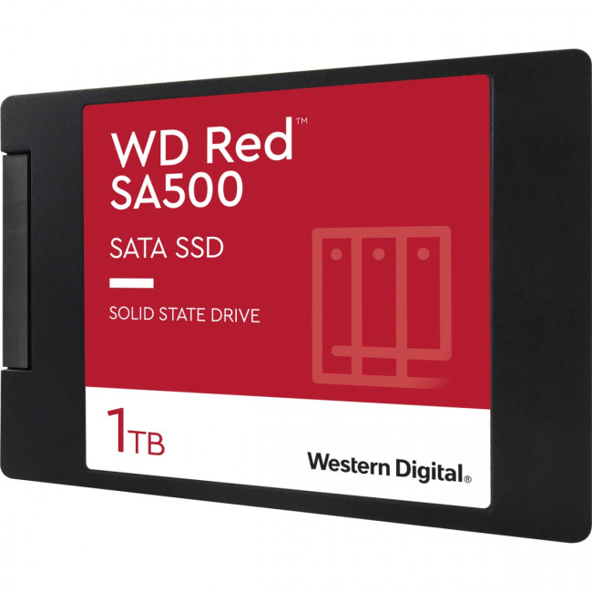Твердотельные накопители WD Red SA500 1TB (WDS100T1R0A) — для бизнеса и офиса