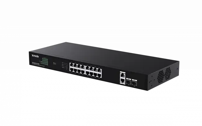 Коммутатор Tenda TEG1120P-16-150W — для бизнеса и офиса