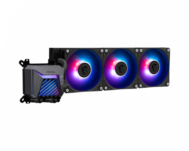 Система жидкостного охлаждения MSI MAG CORELIQUID A15 360 Black — для бизнеса и офиса