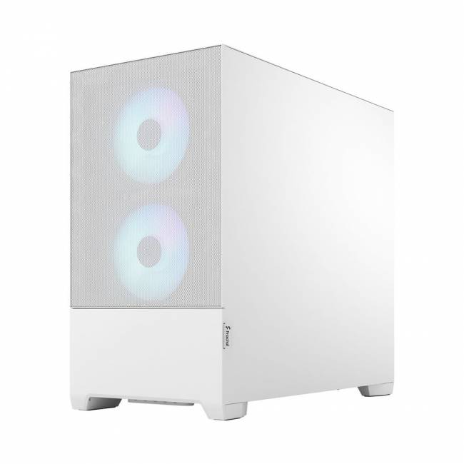 Корпус ПК без блока питания Корпус Design Pop Mini Air RGB TG Clear Tint (FD-C-POR1M-01) — для бизнеса и офиса Корпус ПК без блока питания Корпус Design Pop Mini Air RGB TG Clear Tint (FD-C-POR1M-01) — для бизнеса и офиса