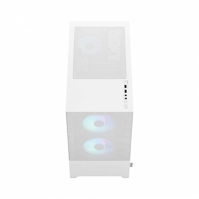 Корпус ПК без блока питания Корпус Design Pop Mini Air RGB TG Clear Tint (FD-C-POR1M-01) — для бизнеса и офиса Корпус ПК без блока питания Корпус Design Pop Mini Air RGB TG Clear Tint (FD-C-POR1M-01) — для бизнеса и офиса