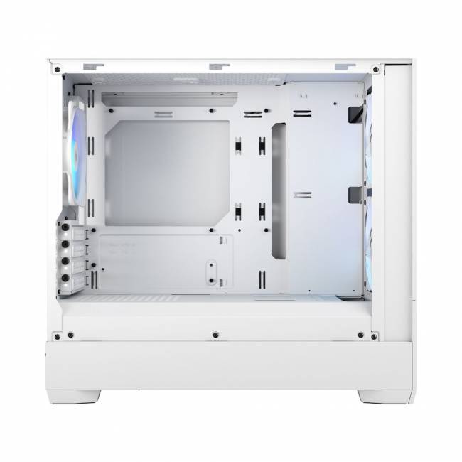 Корпус ПК без блока питания Корпус Design Pop Mini Air RGB TG Clear Tint (FD-C-POR1M-01) — для бизнеса и офиса Корпус ПК без блока питания Корпус Design Pop Mini Air RGB TG Clear Tint (FD-C-POR1M-01) — для бизнеса и офиса