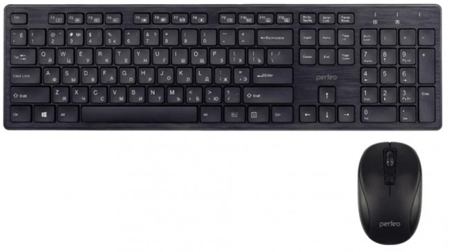 Perfeo беспров. набор "TWIN": клав-ра. + оптич. мышь, USB Perfeo TWIN PF_A4500 — для бизнеса и офиса Perfeo беспров. набор "TWIN": клав-ра. + оптич. мышь, USB Perfeo TWIN PF_A4500 — для бизнеса и офиса