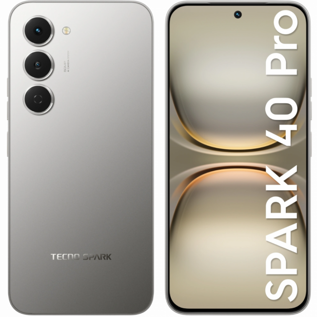 Смартфон TECNO KM6 256+8 MOON TITANIUM — для бизнеса и офиса