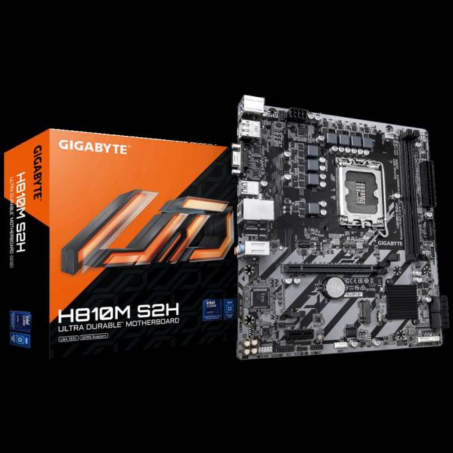 Материнская плата Gigabyte H810M S2H — для бизнеса и офиса