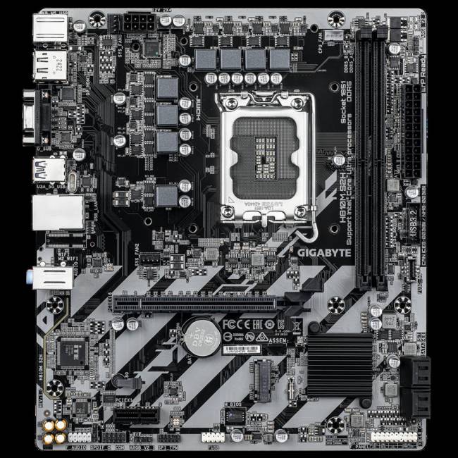 Материнская плата Gigabyte H810M S2H — для бизнеса и офиса