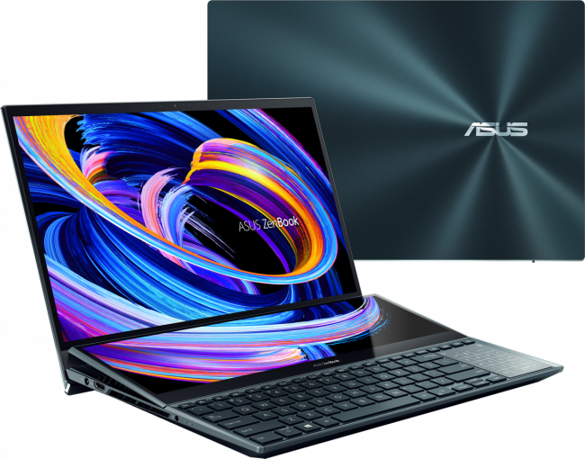 Ноутбук ASUS ZenBook Pro Duo UX582HS-H2034W (90NB0V21-M000Y0) — для бизнеса и офиса