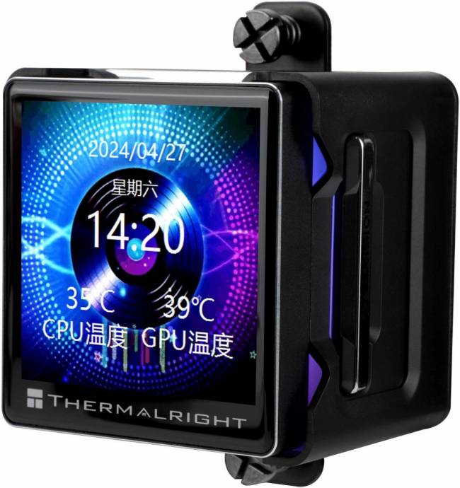 Система водяного охлаждения Thermalright E-VISION-360-BL-ARGB — для бизнеса и офиса