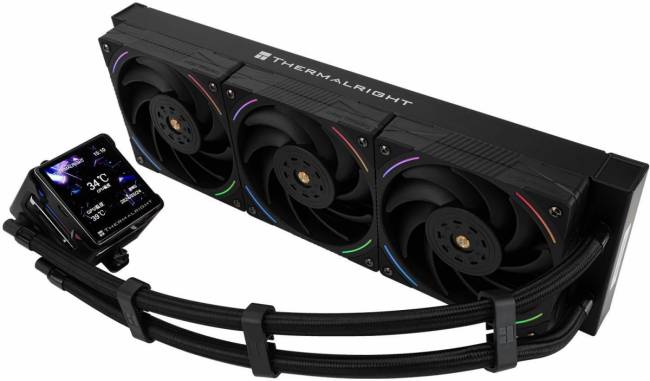 Система водяного охлаждения Thermalright E-VISION-360-BL-ARGB — для бизнеса и офиса