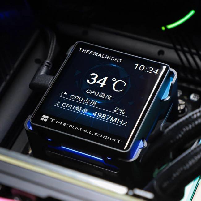 Система водяного охлаждения Thermalright E-VISION-360-BL-ARGB — для бизнеса и офиса
