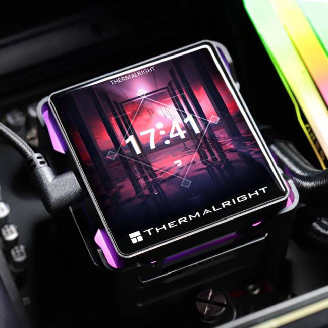 Система водяного охлаждения Thermalright E-VISION-360-BL-ARGB — для бизнеса и офиса