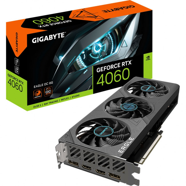 Видеокарта Gigabyte GV-N4060EAGLE OC-8GD