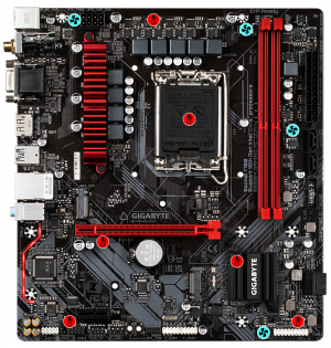 Материнская плата Gigabyte B660M GAMING AC DDR4