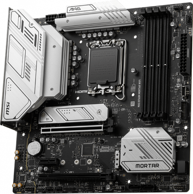 Материнская плата MSI MAG B760M MORTAR WIFI — для бизнеса и офиса