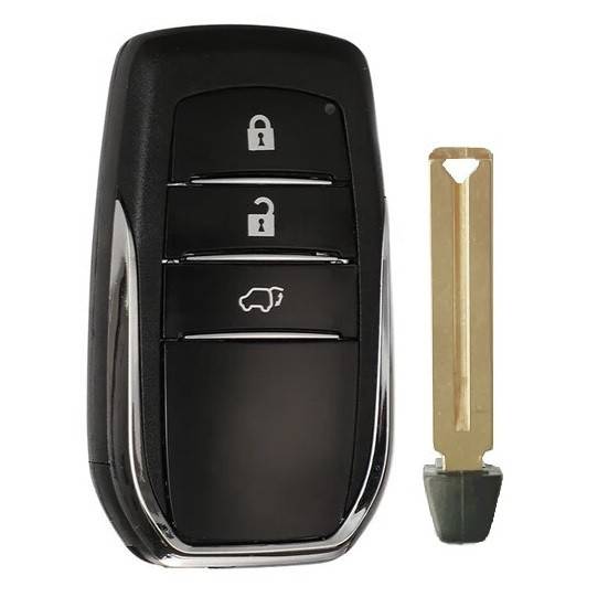 Корпус смарт ключа TOYOTA 3 кнопки + вставка TOY48 — для бизнеса и офиса