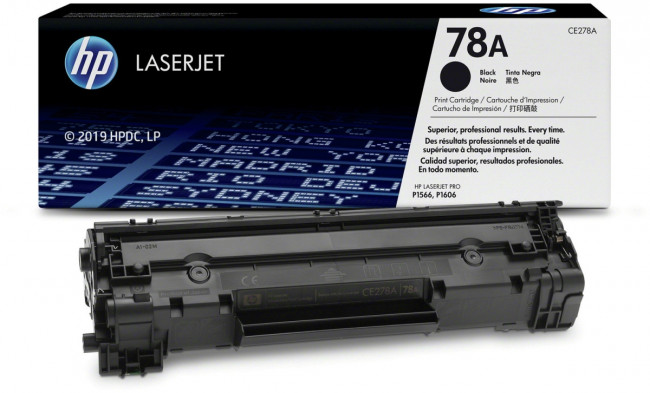 Тонер-картридж HP 78A Black Original LaserJet Print Cartridge (CE278A) — для бизнеса и офиса Тонер-картридж HP 78A Black Original LaserJet Print Cartridge (CE278A) — для бизнеса и офиса